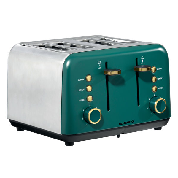 Daewoo 4 Slice Toaster Wayfair.co.uk